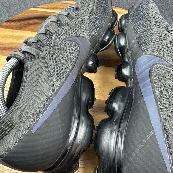 RARE Nike Air Vapormax Flyknit Midnight Fog 3M Rainbow Men US 11.5 849558-009 D6 - Picture 10 of 12